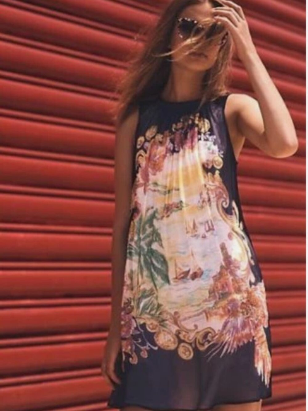 Anthropologie Silk Moulinette Soeurs Varese Dress Sz 10
